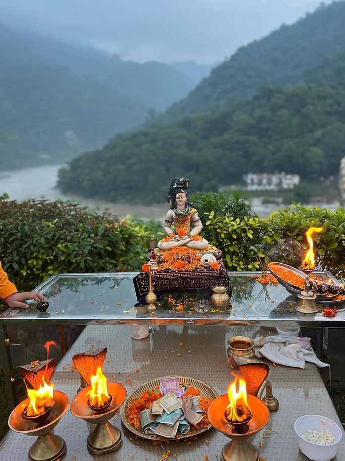 ganga aarti in aloha rishikesh